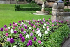 Butchart Gardens, garden fountain